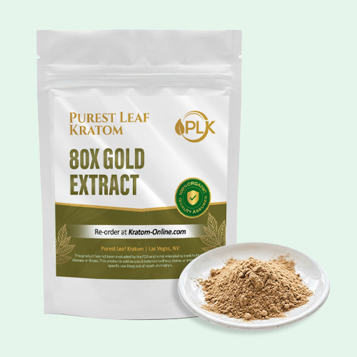 80X GOLD Maeng Da Kratom Extract