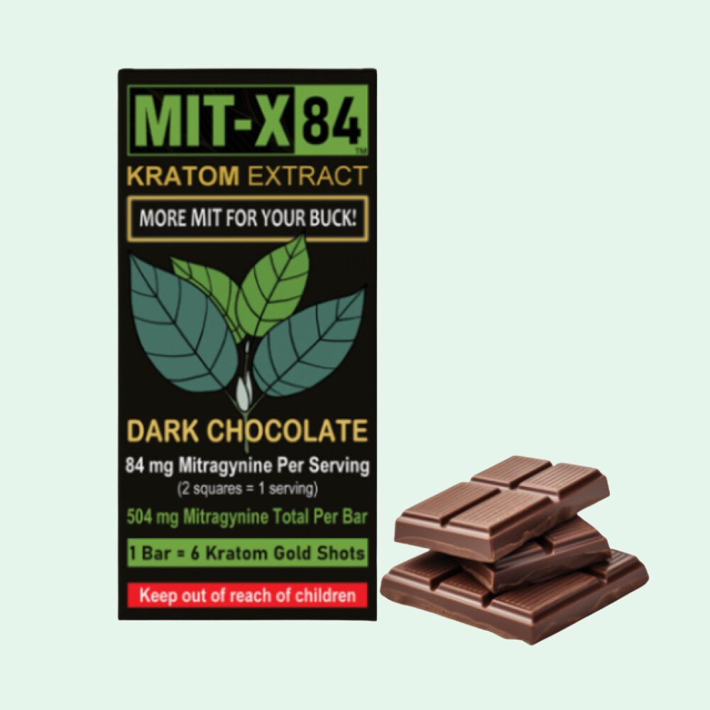 Great tasting Mit-X 84 Kratom Extract DARK CHOCOLATE