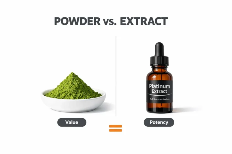 Kratom Powder vs. Extract: Which Form Offers the Best Potency & Value for You?