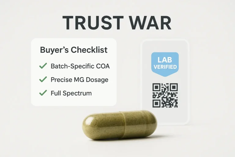 How to Identify High-Quality Kratom Extract Capsules: A Buyer’s Checklist