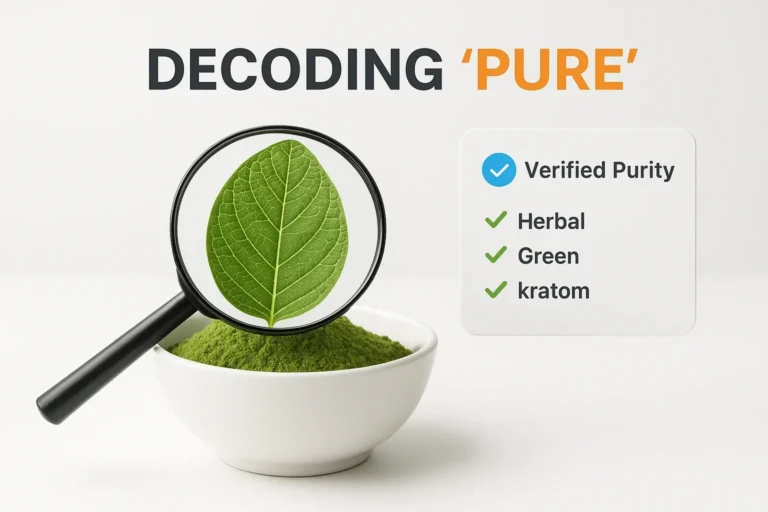 Decoding Kratom Quality: What ‘Pure’ Really Means for Your Buying Decision