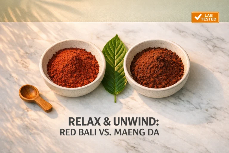 The Best Kratom for Relaxation & Stress Relief: Comparing Red Strains and Their Effects