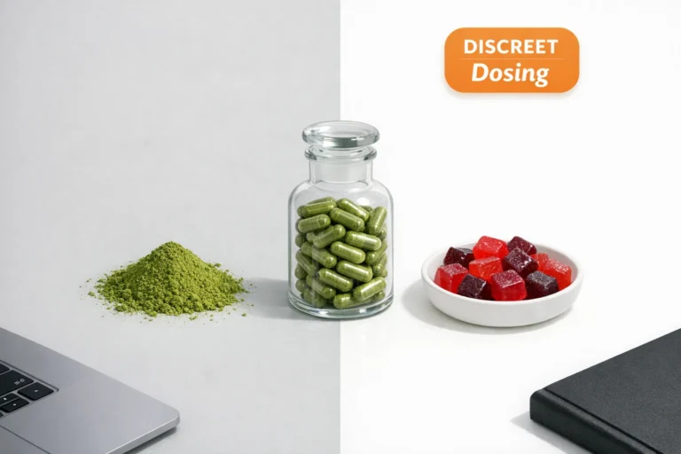 Discreet Kratom Consumption: Comparing Gummies, Capsules, and Other Convenient Forms