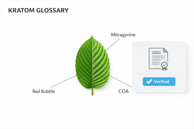 Kratom Terminology & Essential Glossary: Decoding the Science, Slang, and Quality Standards