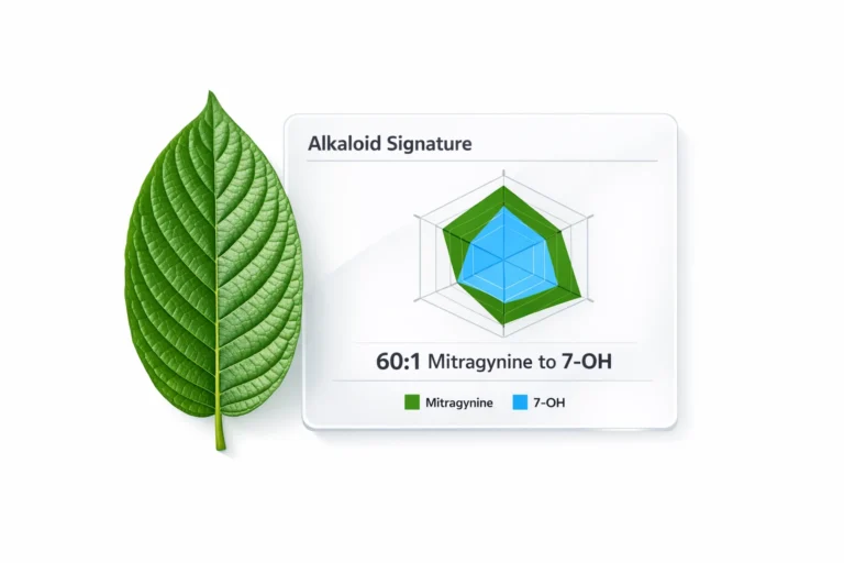 Comparative Analysis of Alkaloid Profiles Across Major Kratom Strains